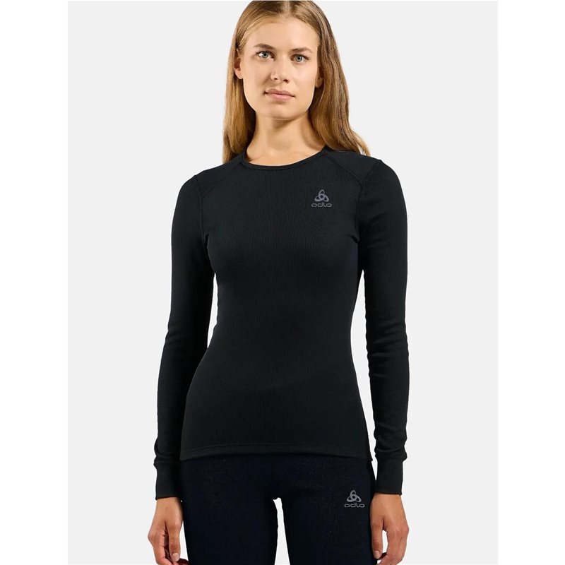 Odlo Fundamentals Performance Warm Bl Top Cre Black - M