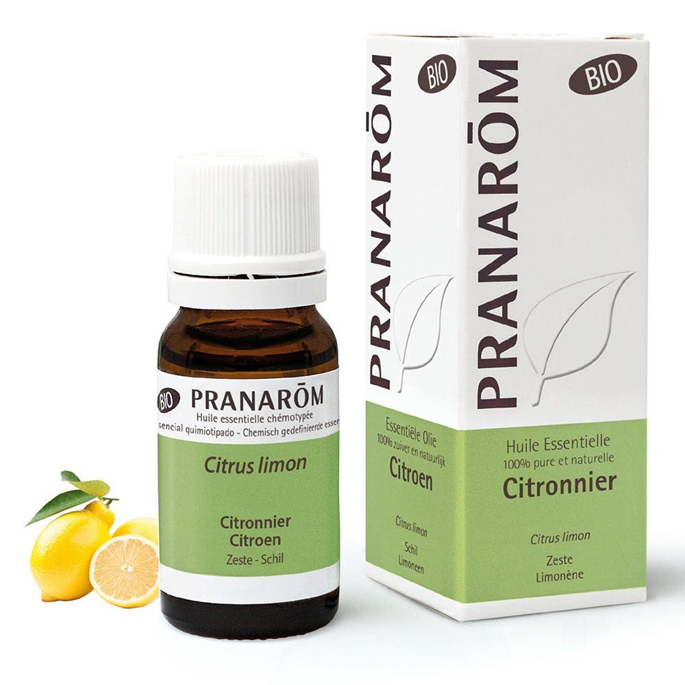 Pranarôm Orgaaniset sitruunan eteeriset öljyt 10 ml