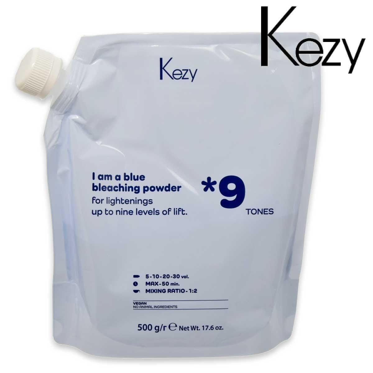 Kezy Sininen vaalennusjauhe - 9 sävyä 500g