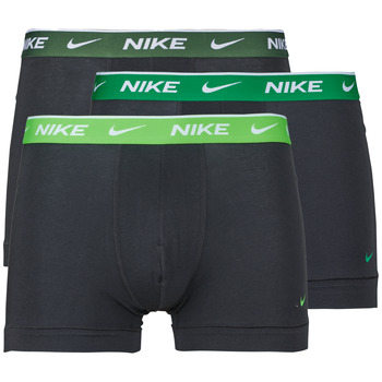 NIKE Underwear Bokserishortsit 'Everyday' vihreä / musta / valkoinen