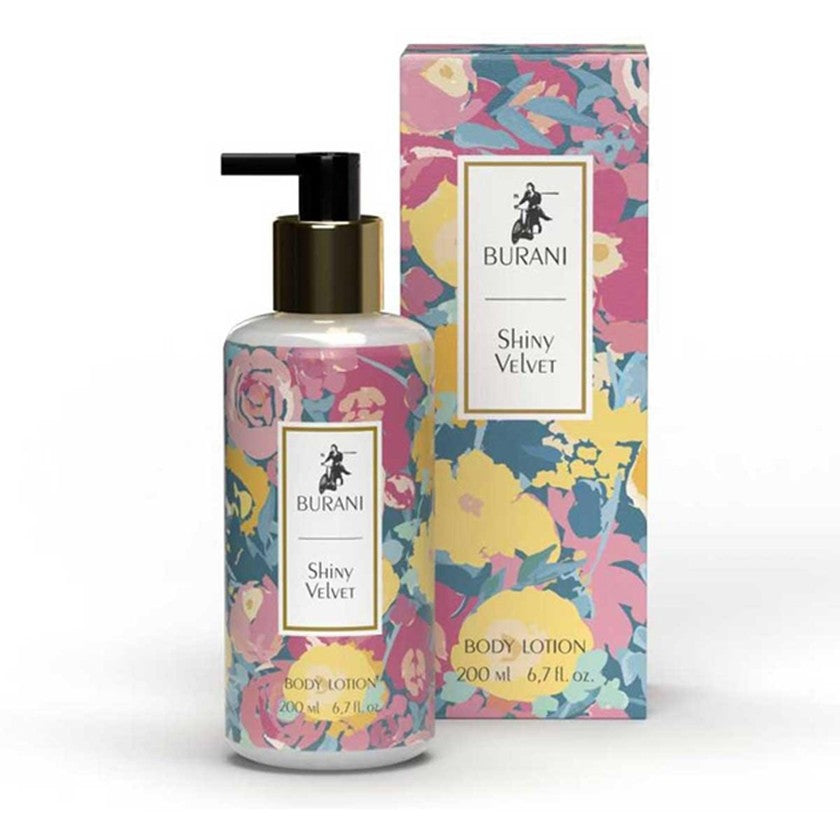 Burani Burani kiiltävä samettivartalovoide 200 ml