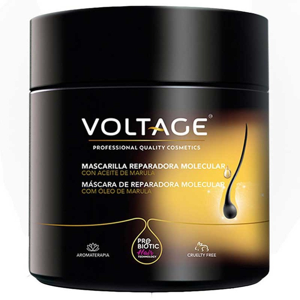 Voltaggio Cosmetics Prebioottinen hiusteknologia Maschera korjaus Marula öljyllä 500ml