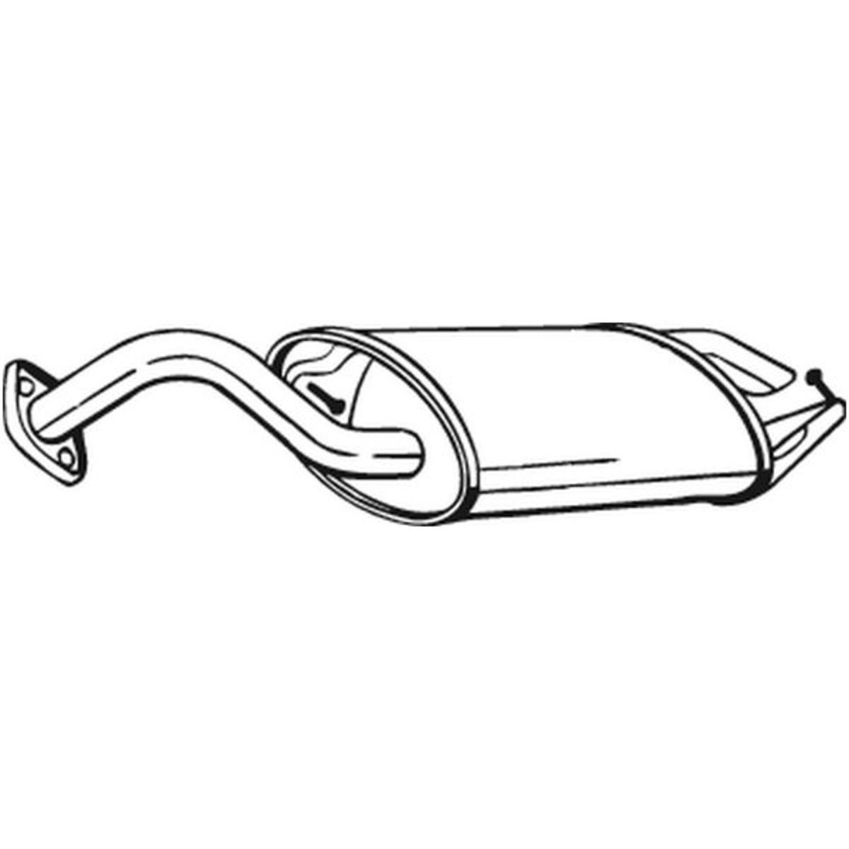 Takaäänenvaimentaja BOSAL 228-489
