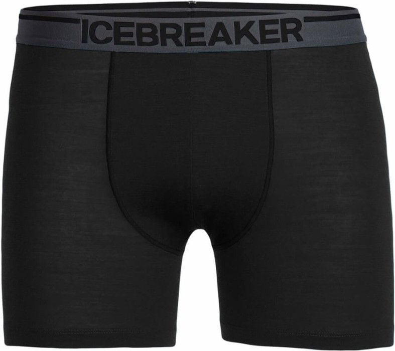 Icebreaker Anatomica Boxers Mens Black - XS