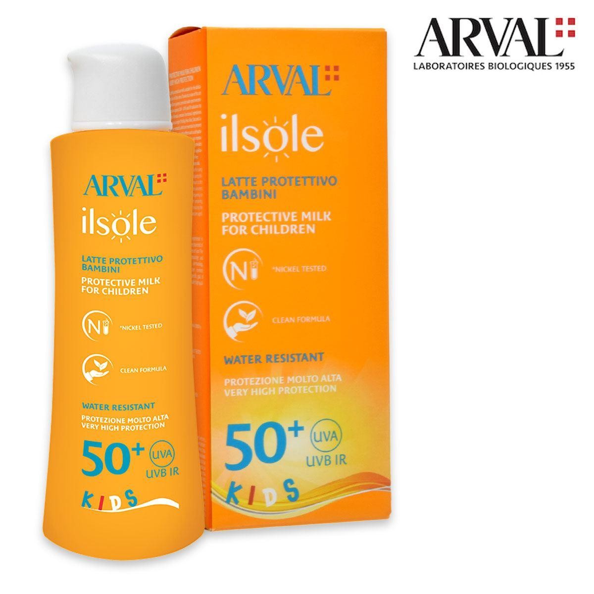 Arval il pohja - lasten maito spf50+ 150ml