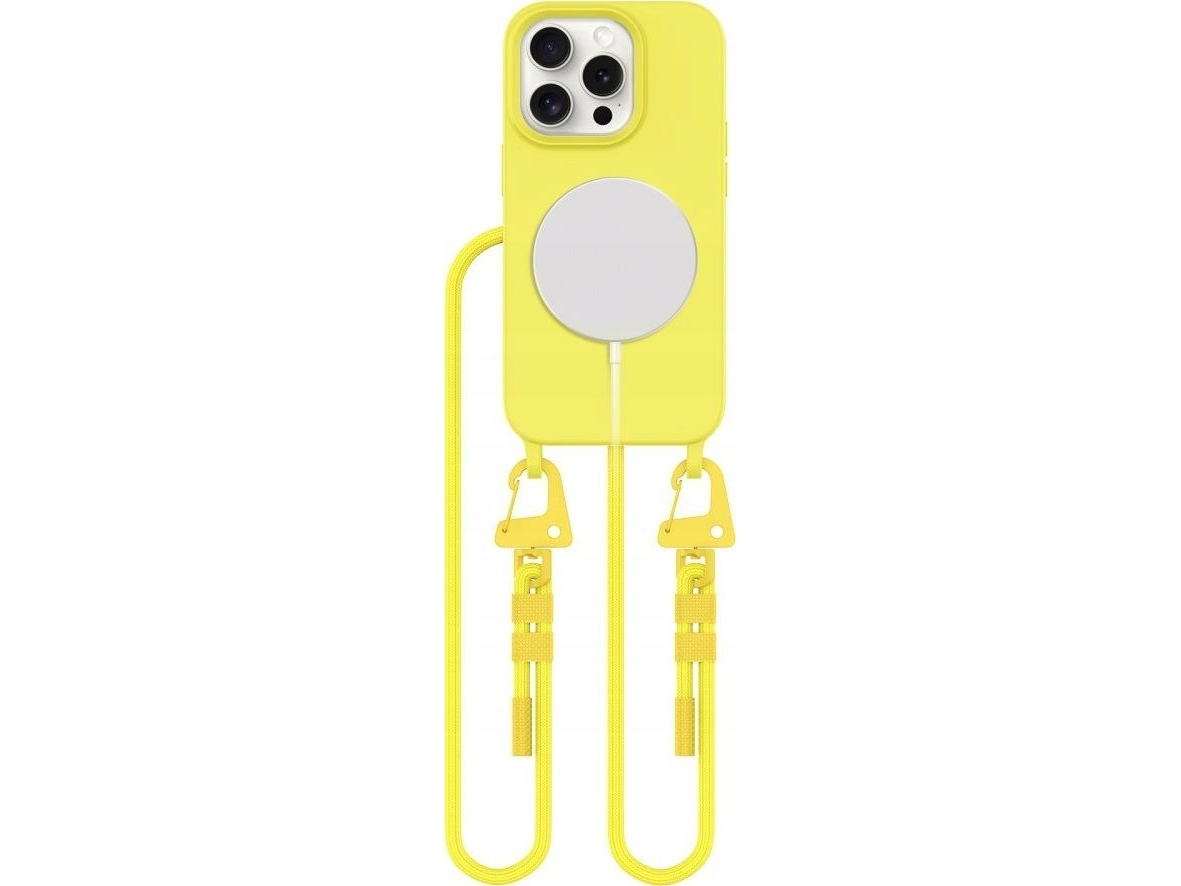 Tech-Protect MagNecklace MagSafe Case for iPhone 15 Pro - Yellow