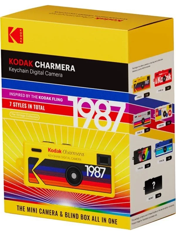 KODAK Charmera Keychain Digital Camera Blind Box (1 pc assorted)