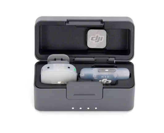 DJI Mic Mini 2 1TX+1Mob RX+Charg, Suuntaukseton, 120 dB, 20 dB, Kameraan kiinnitettävä vastaanotin, Bodypack-lähetin, 2,4 - 2,4835 GHz