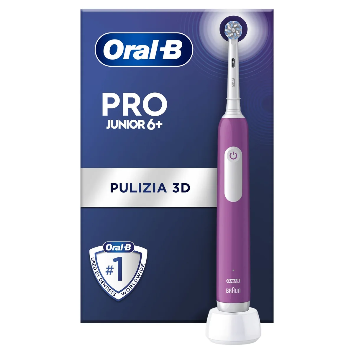 Oral-B Junior 6+ -sähköhammasharja, violetti