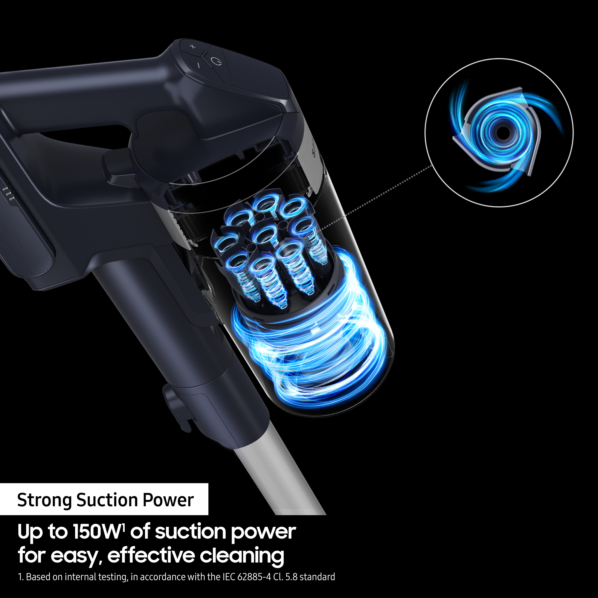 Samsung Varsi-imuri VS15A60AGR5 stick vacuum/electric broom