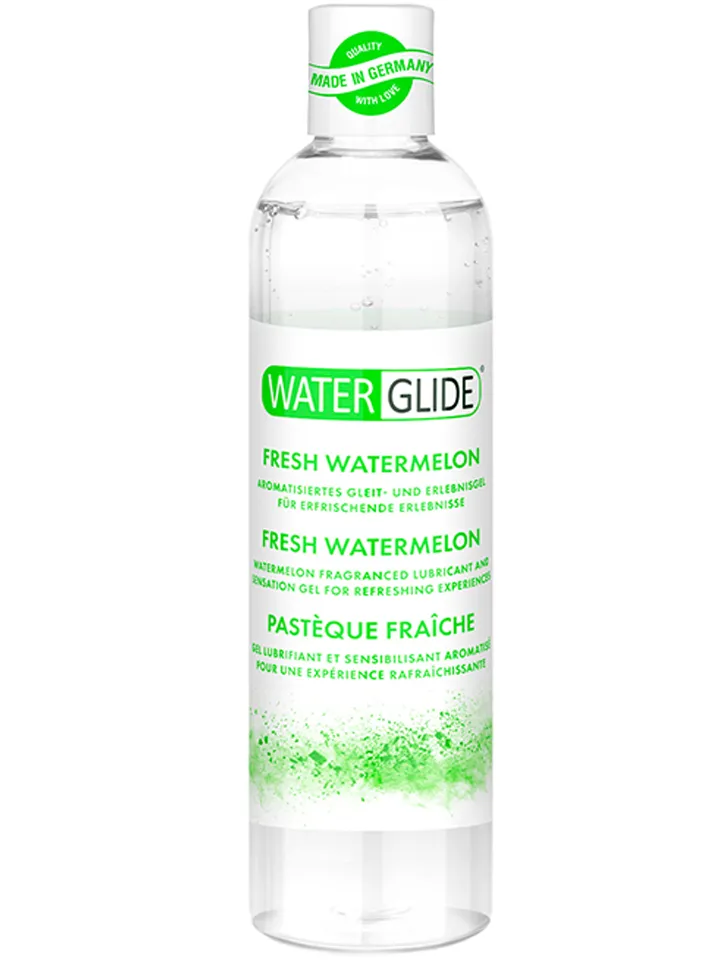 Waterglide Fresh Watermelon 300ml Meloninmakuinen liukuvoide