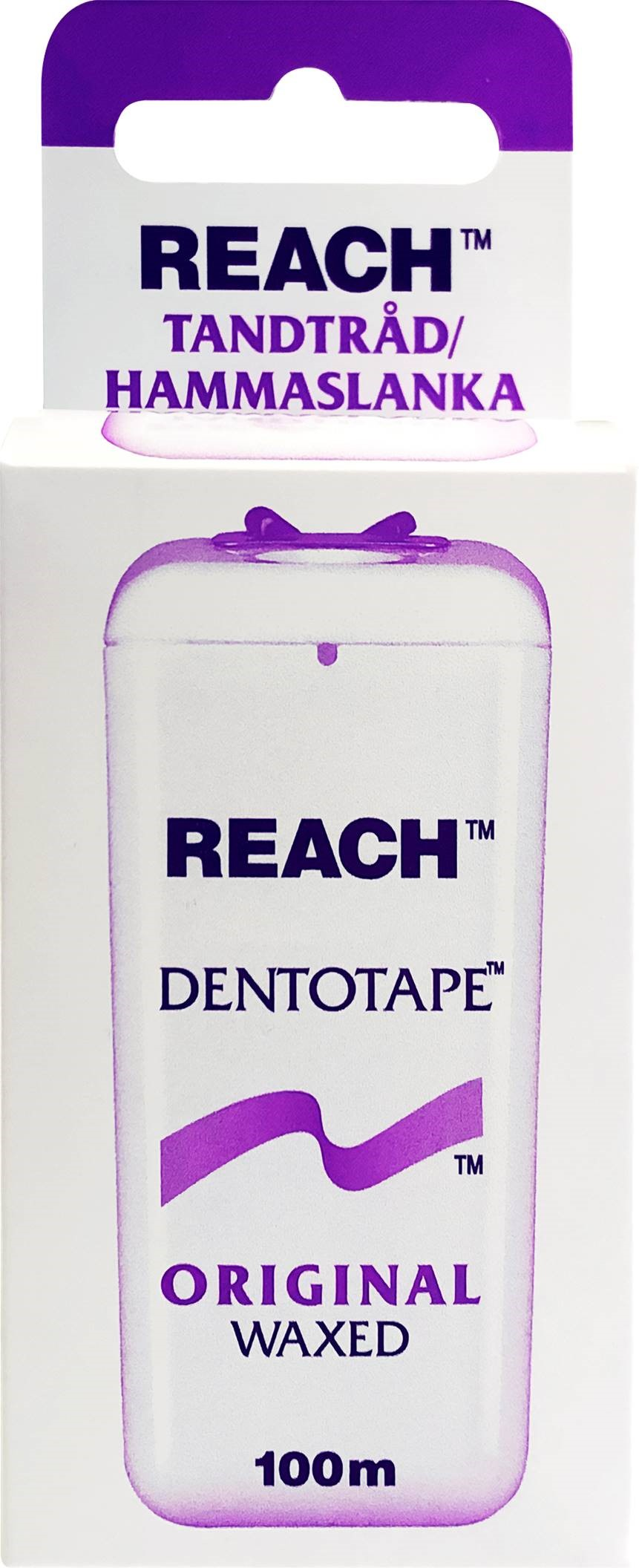 Dentotape vahattu hammaslanka 100 m 1 kpl