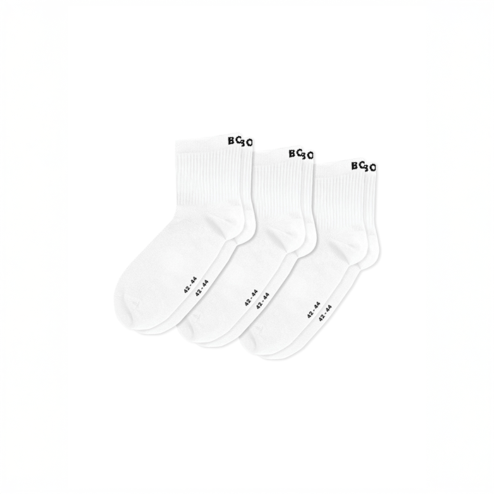 Sports Mid Ankle Socks 3-pack