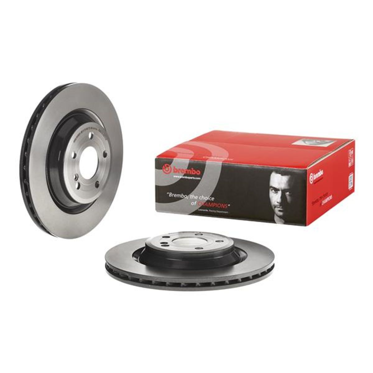Jarrulevy BREMBO 09.B743.41
