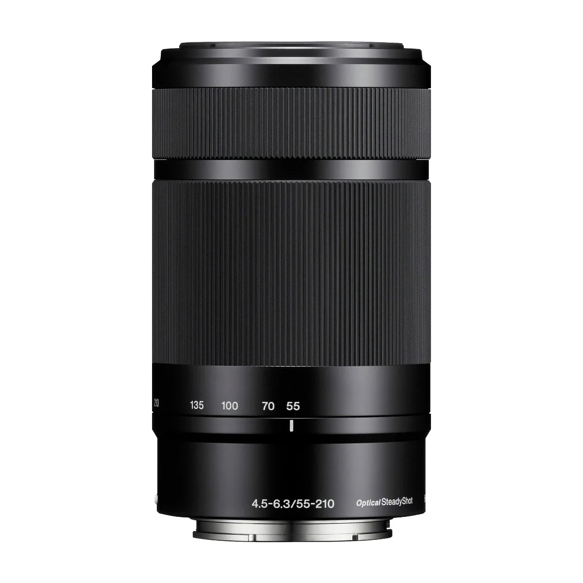 Sony E 55-210mm f/4.5-6.3 -objektiivi (SEL55210B), musta