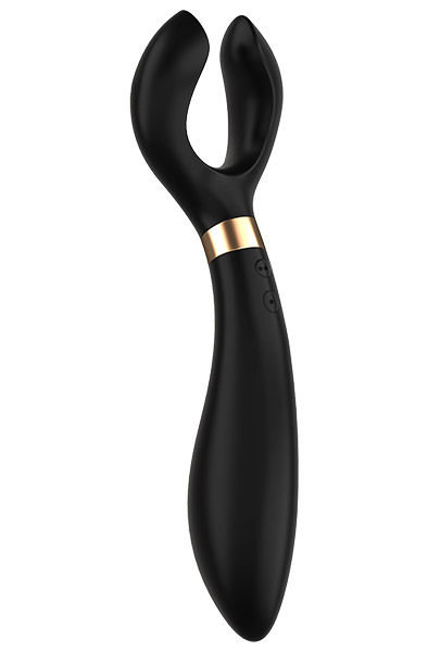 Satisfyer Endless Fun Multi-Use Vibrator Black Parivibraattori