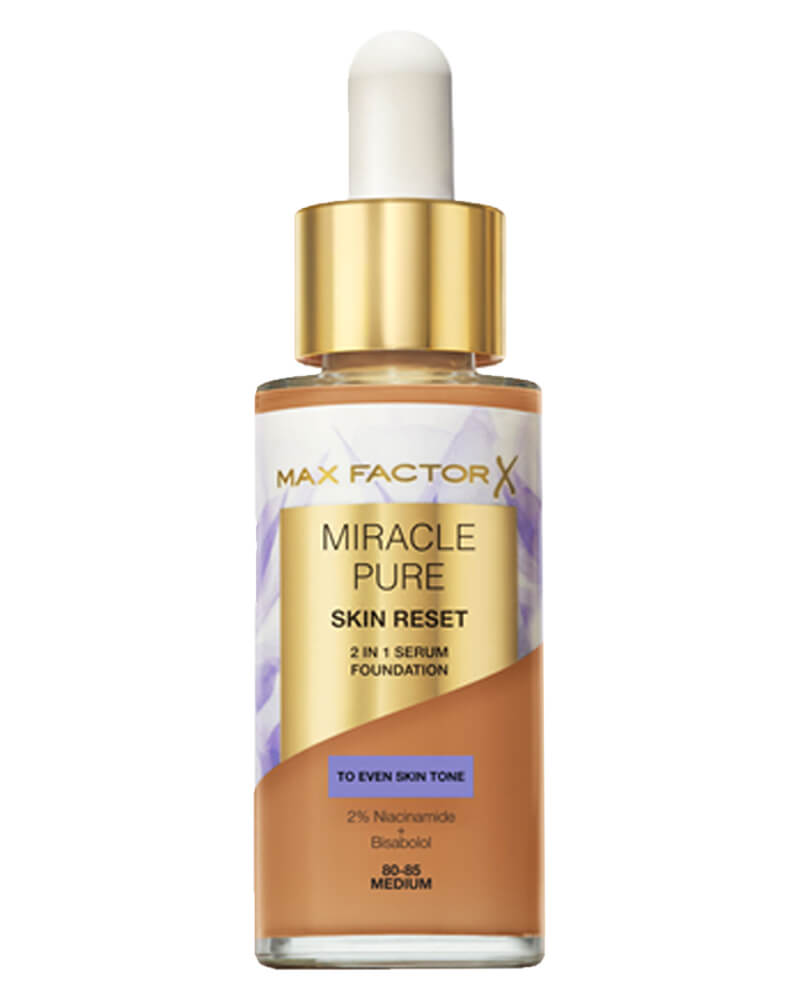 Max Factor Miracle Pure 2In1 Skin Reset Serum Foundation 05 Medium - 30 ml