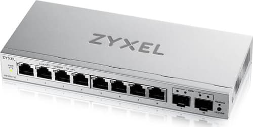 Zyxel Gs1200-10v3 Hallittu L2 Gigabit Ethernet (10/100/1000) Työpöytä Harmaa
