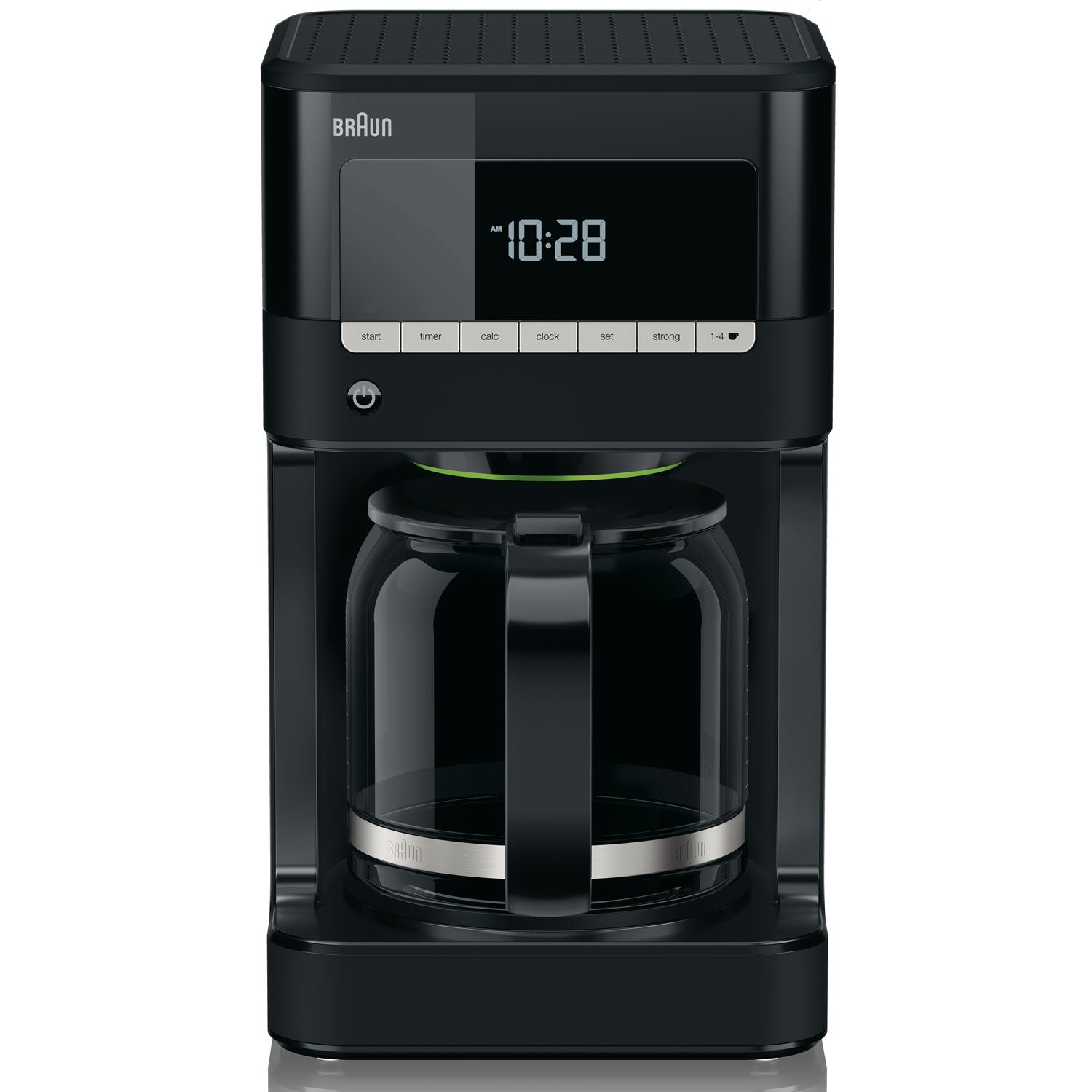 Braun KF 7020, Suodatinkahvinkeitin, Jauhettu kahvi, 1000 W, Musta