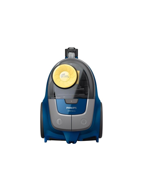Philips 2000 Series XB2125 Vacuum Cleaner, 1.3-liter Container, Dark Blue/Yellow
