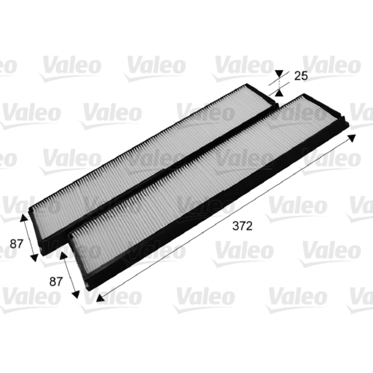 Suodatin, sisäilma VALEO 715684