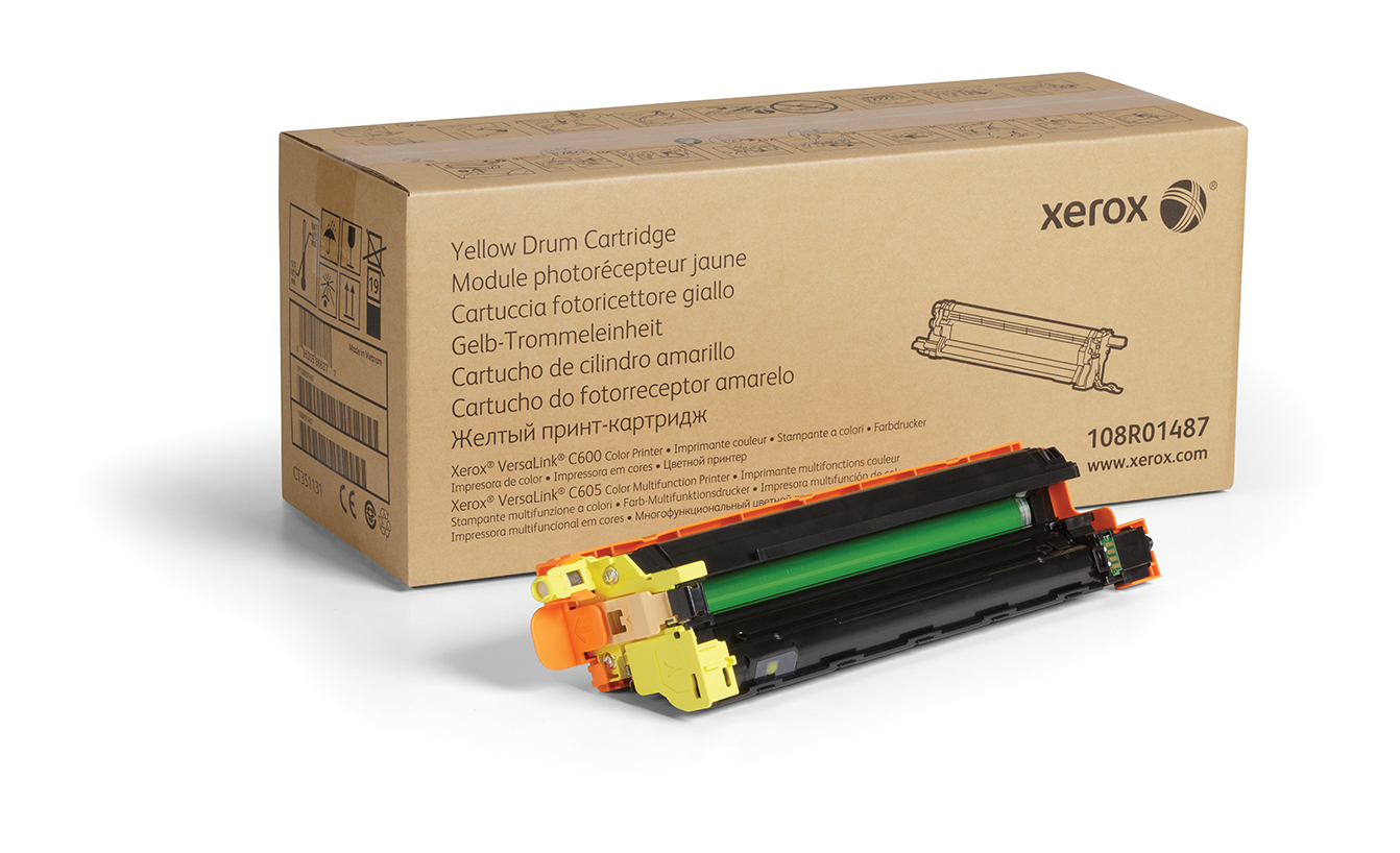 Xerox Rumpu värijauheen siirtoon keltainen, 40 000 sivua 108R01487 Vastaa: N/A