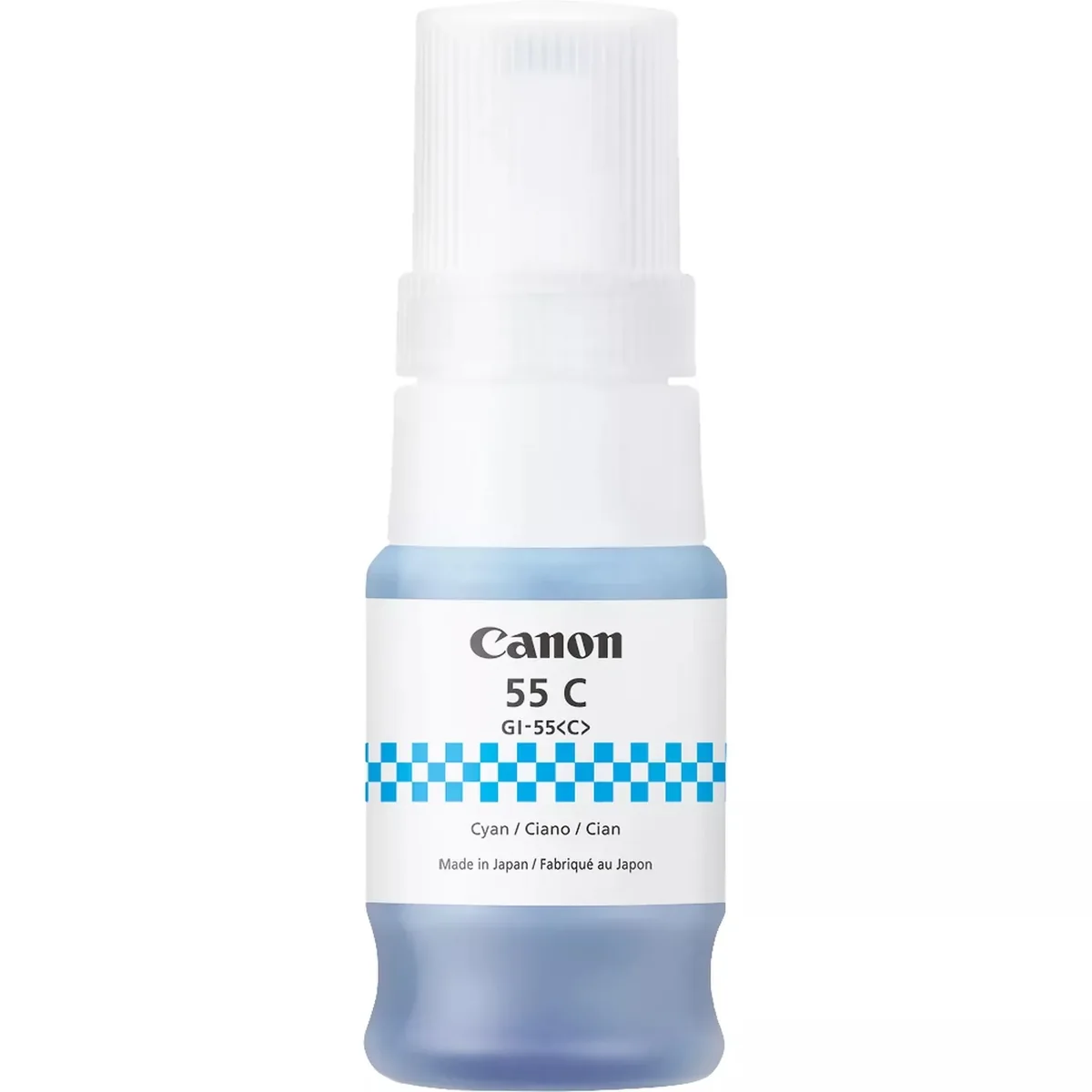 Canon GI-55C, Syaani, 40 ml, 1 kpl, 3000 sivua, Kertapakkaus