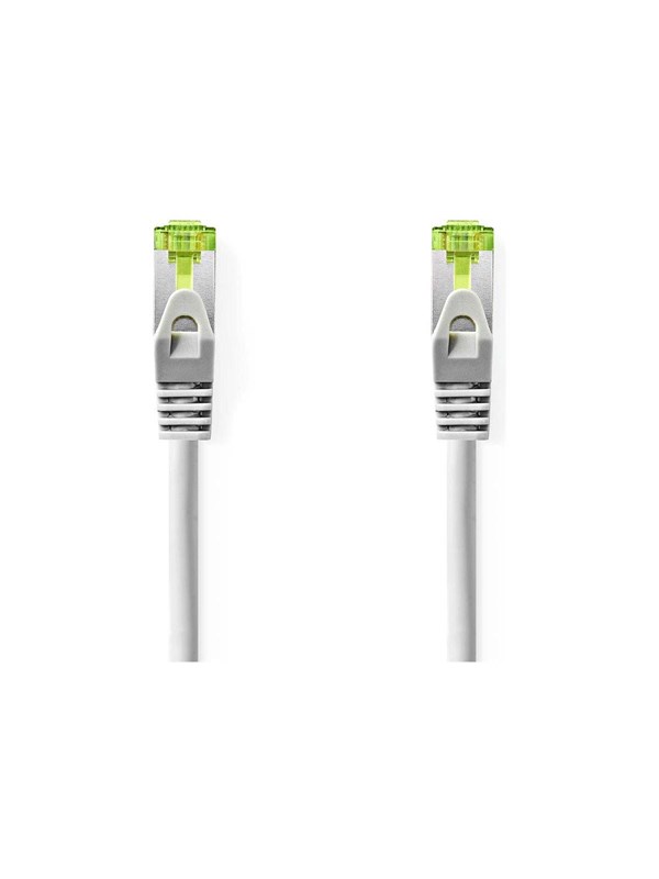 Nedis CAT7 verkkokaapeli | S/FTP | RJ45 uros | RJ45 uros | 5.00 m | Snagless | Pyöreä | LSZH | Musta | Label