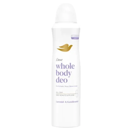 Dove Lavender & Chamomile Whole Body Deodorant Spray – 150 ml