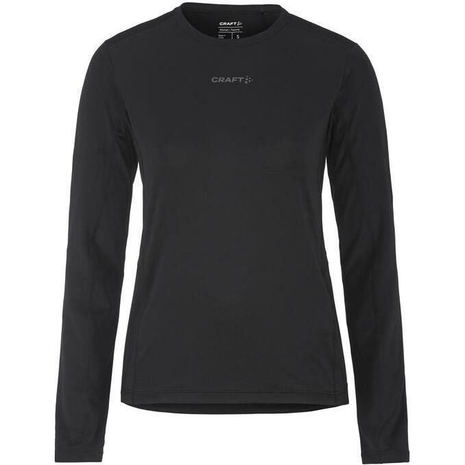 Craft Adv Essence LS Tee 2 W Black - XS