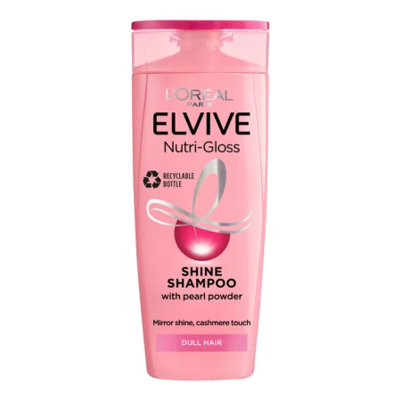 L'Oreal Elvive Nutri-Gloss Shine Shampoo - 250ml