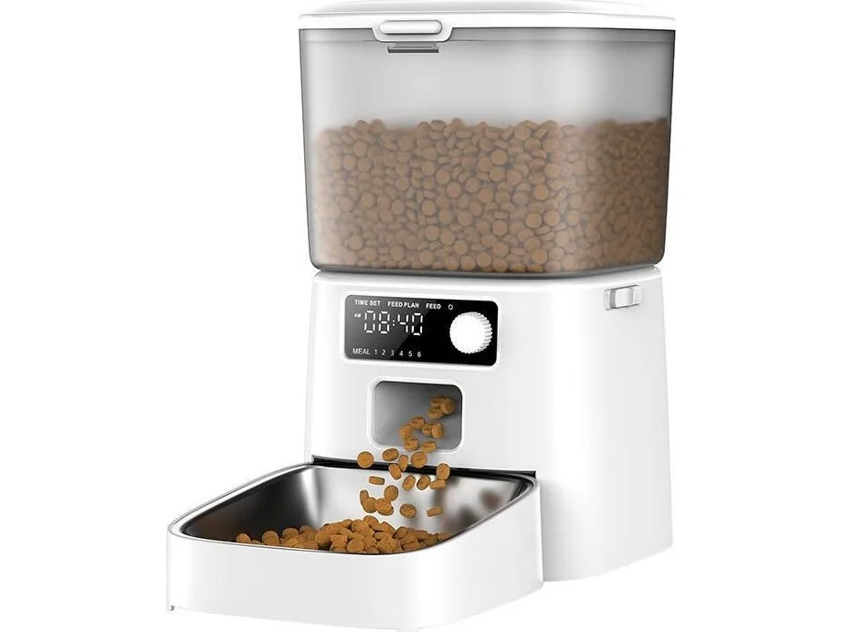 Oneisall PFD001 Pro Smart Food Dispenser for Pets Black
