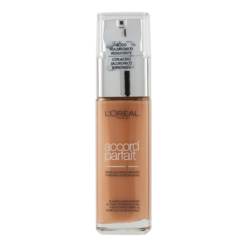 L'Oréal Accord Parfait Fluid Effect Foundation Naturale 7C - Amber Rosé (30 ml)