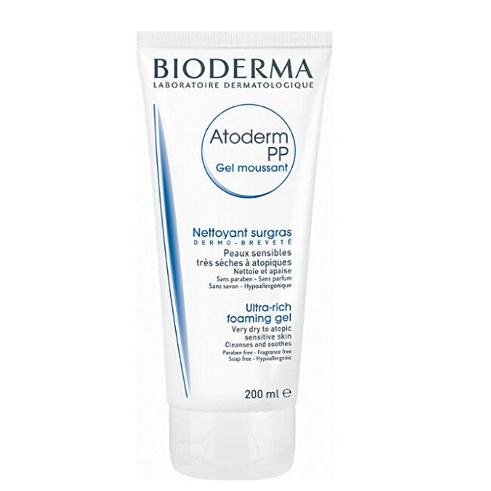 Bioderma Gel Detergente Per Pelle Secca Atoderm Pp Ultra Rich Foaming Gel 500 ml — Gel Detergente Viso
