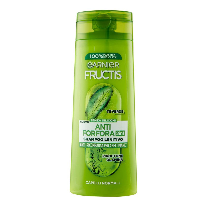 Garnier Fructis Antidandruff 2in1 hilseen estävä shampoo rauhoittavalla vaikutuksella 250 ml