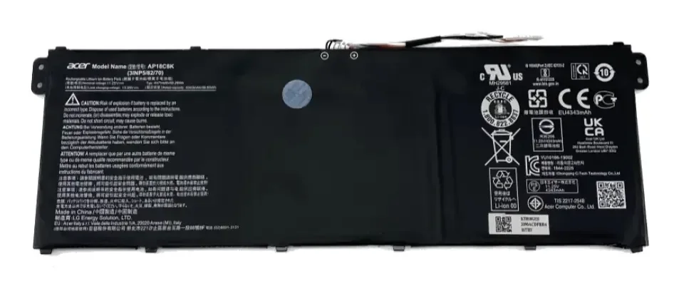 BATTERY 3S1P 3-CELL 4343MAH