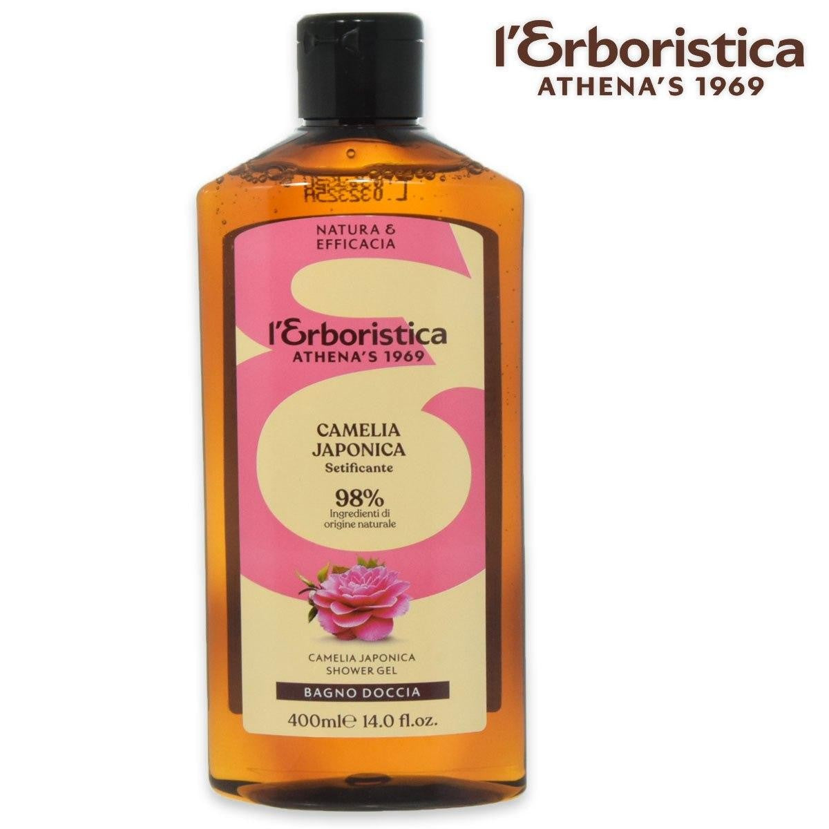 L'erbastica supreme elixir camelia japonica suihkuvaahto 400 ml