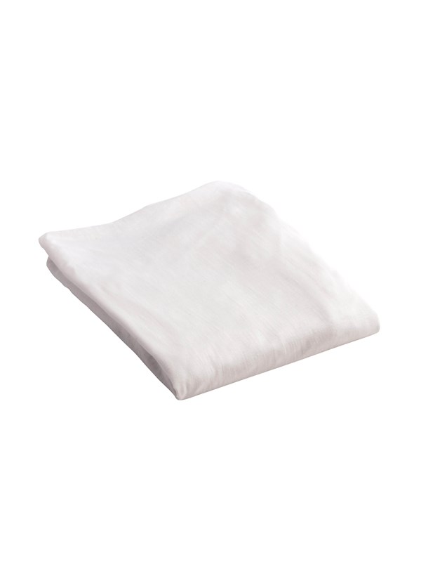 BabyDan Fitted Sheet 60x120 cm Valkoinen