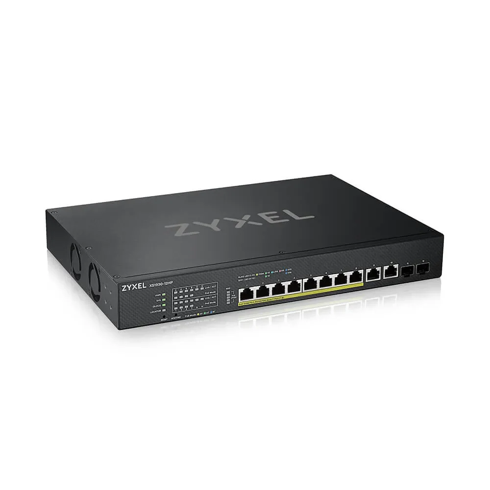 Zyxel Nebula Xs1930-12hp 8g 2x10g 2sfp+ Poe 375w Switch