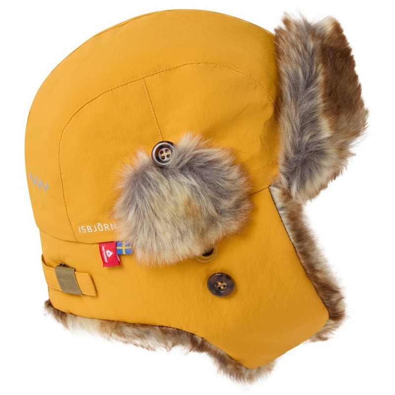 Isbjörn Squirell Winter Cap Kids Saffron - 48/50