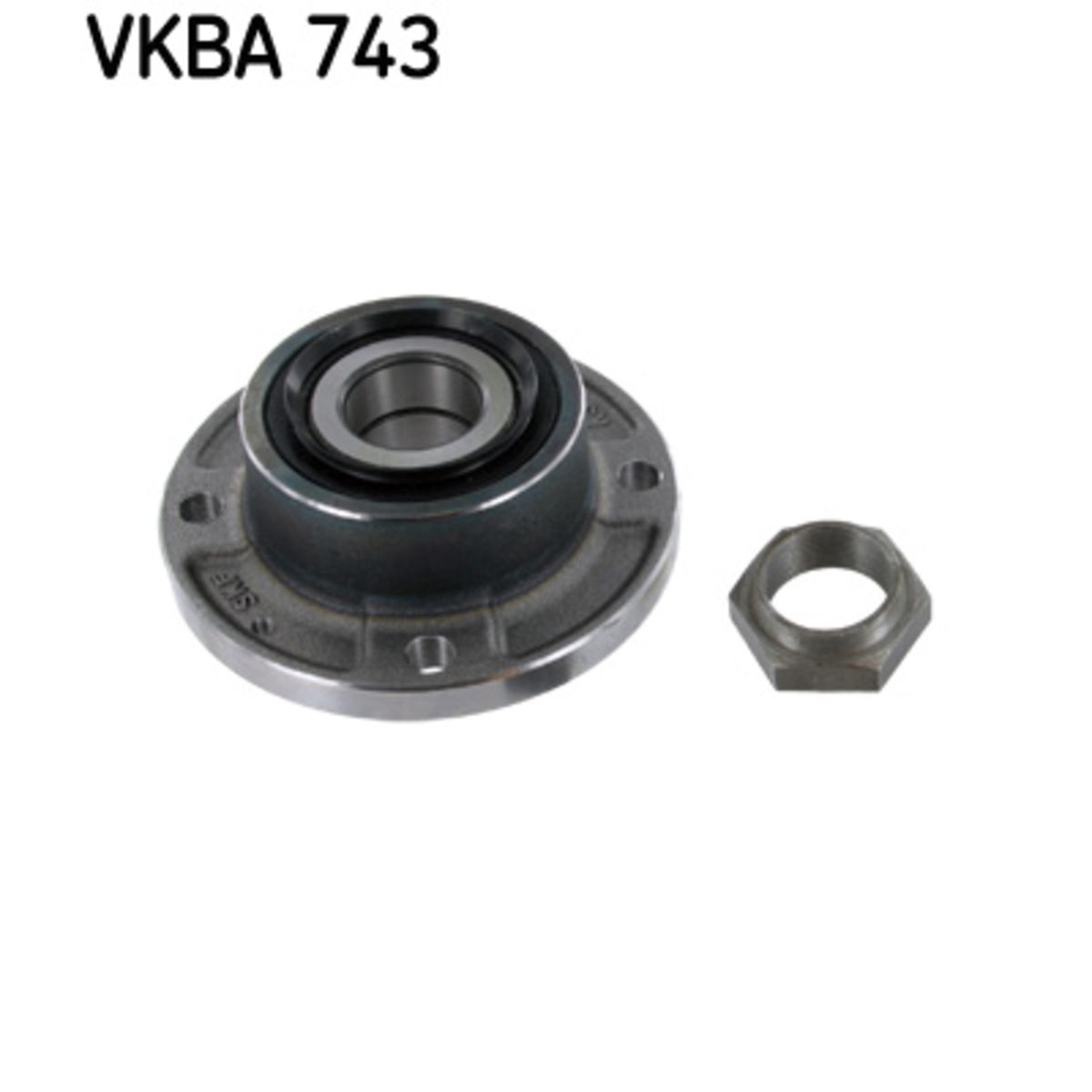 Pyöränlaakerisarja SKF VKBA 743