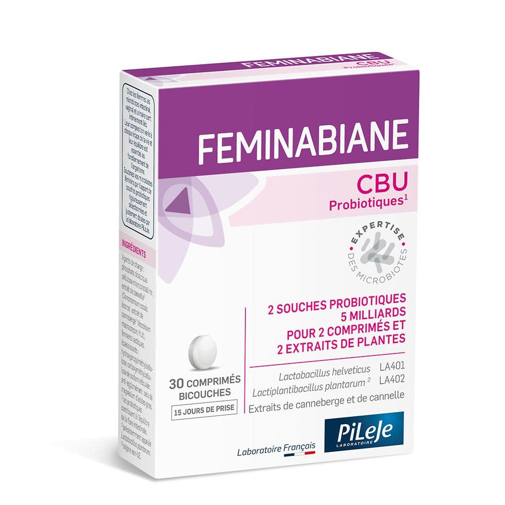 Pileje Feminabiane Urinary Comfort 30 tablettia