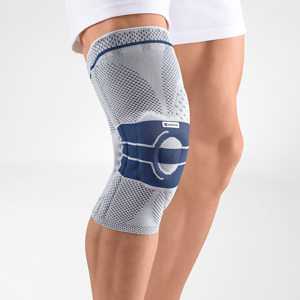 Bauerfeind GenuTrain A3 Compression polvituki Oikea koko 5 Titanium