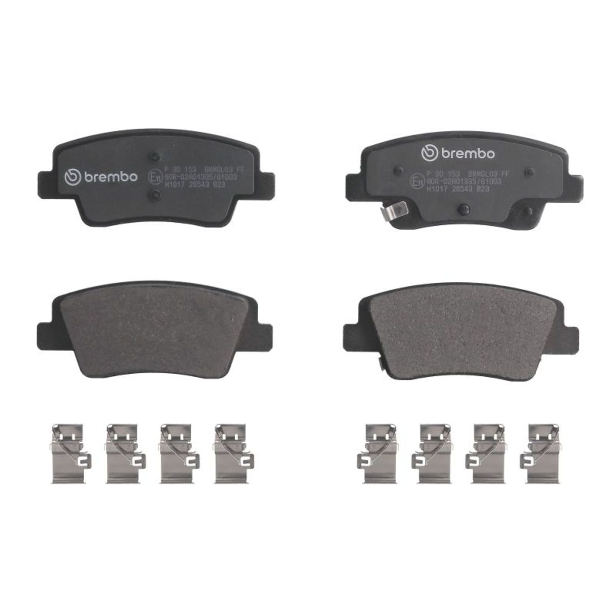 Jarrupalat, levyjarru BREMBO P 30 153