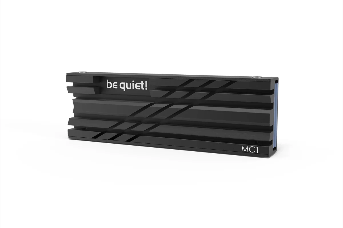 be quiet! MC1 M.2 SSD -jäähdytyssiili, M.2 2280, musta