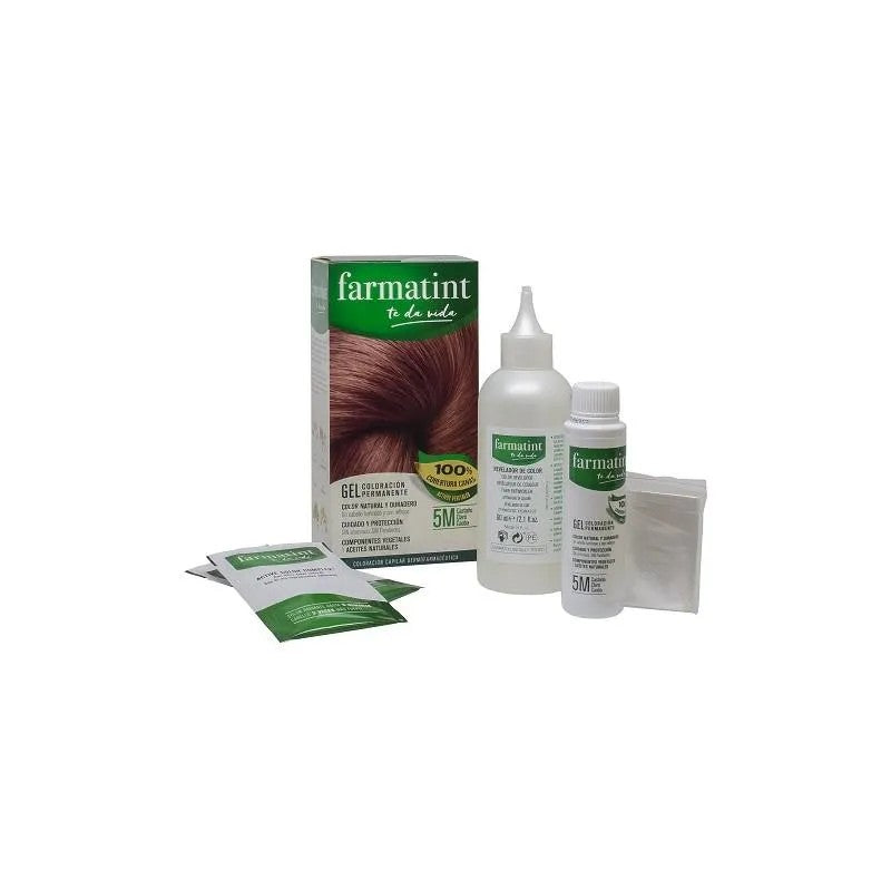 Farmatint 5m vaalea kastanja mahonki 135ml