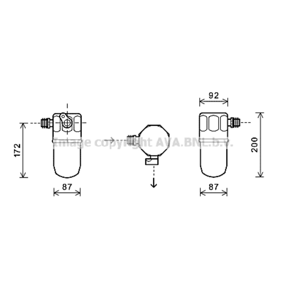 Kuivain, ilmastointilaite AVA COOLING SYSTEMS OLD563