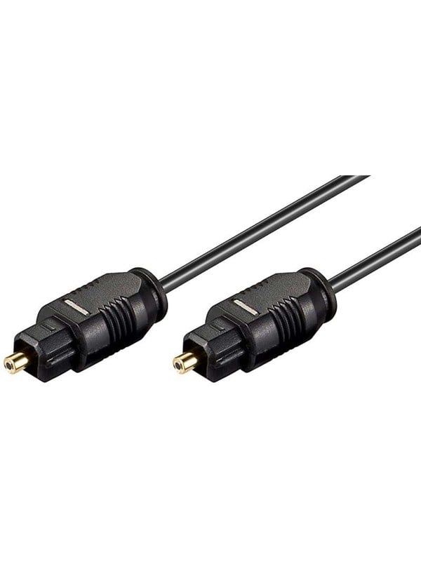 Goobay Toslink-kabel 2,2 mm Toslink-kontakt > Toslink-kontakt, ø 2,2 mm