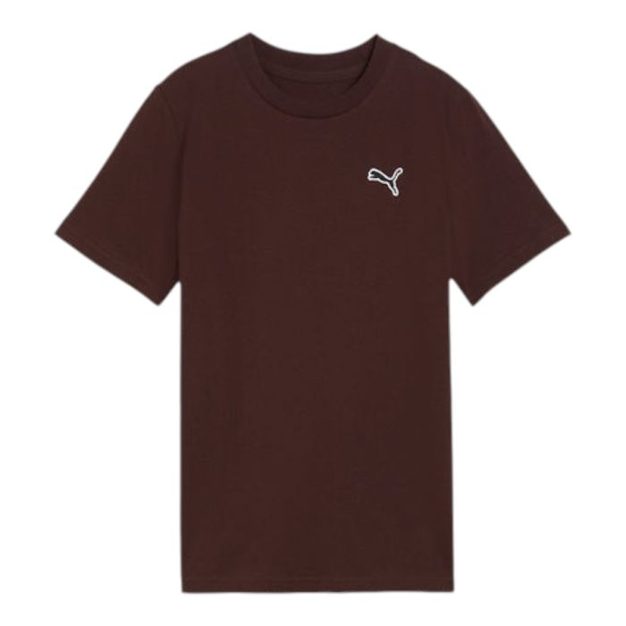 PUMA CLS Badge Cat SS Tee K. 152 Ruskea Lapset