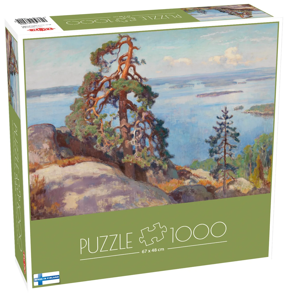 Eero Järnefelt Maisema Koli Puzzle 1000 Pieces Tacticista